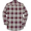 imageDubinik Flannel Shirt for Men Plaid Mens Button Down Long Sleeve Shirts Soft Pure Cotton Casual Cozy Regular FitPurple and White
