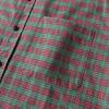 imageDubinik Flannel Shirt for Men Plaid Mens Button Down Long Sleeve Shirts Soft Pure Cotton Casual Cozy Regular FitRed and Green