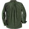 imageDubinik Mens Flannel Shirts Long Sleeve Flannel Shirt for Men Casual Button Down Brushed 100 Cotton ShirtArmy Green