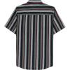 imageDubinik Mens Short Sleeve Button Down Shirts  Soft Vintage Regular Fit Casual ShirtsBlack Blue 0039