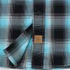 imageDubinik Mens Short Sleeve Button Down Shirts  Soft Vintage Regular Fit Casual ShirtsBlue Black 0039
