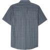 imageDubinik Mens Short Sleeve Button Down Shirts  Soft Vintage Regular Fit Casual ShirtsBlue Grey 0039