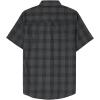 imageDubinik Mens Short Sleeve Button Down Shirts  Soft Vintage Regular Fit Casual ShirtsCharcoal Grey