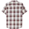 imageDubinik Mens Short Sleeve Button Down Shirts  Soft Vintage Regular Fit Casual ShirtsChocolate Brown 0039