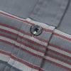 imageDubinik Mens Short Sleeve Button Down Shirts  Soft Vintage Regular Fit Casual ShirtsDark Grey Burgundy 0039