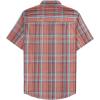 imageDubinik Mens Short Sleeve Button Down Shirts  Soft Vintage Regular Fit Casual ShirtsOrange Blue 0039