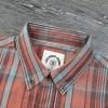 imageDubinik Mens Short Sleeve Button Down Shirts  Soft Vintage Regular Fit Casual ShirtsOrange Blue 0039