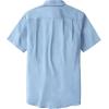 imageDubinik Mens Short Sleeve Button Down Shirts Summer Vintage Short Sleeve Button Down Men Lightweight Mens Casual ShirtsLight Blue