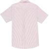 imageDubinik Mens Short Sleeve Button Down Shirts Summer Vintage Short Sleeve Button Down Men Lightweight Mens Casual ShirtsPink White Stripes