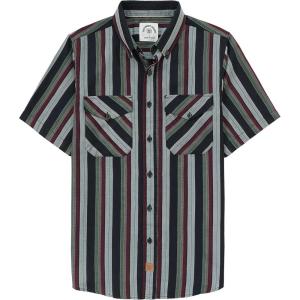 imageDubinik Mens Short Sleeve Button Down Shirts  Soft Vintage Regular Fit Casual ShirtsBlack Blue 0039