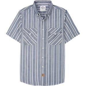 imageDubinik Mens Short Sleeve Button Down Shirts  Soft Vintage Regular Fit Casual ShirtsRed Black Grey 0039