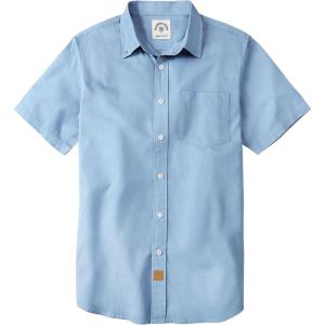 imageDubinik Mens Short Sleeve Button Down Shirts Summer Vintage Short Sleeve Button Down Men Lightweight Mens Casual ShirtsLight Blue