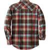 imageDubinik Flannel Shirt for Men Long Sleeve Casual Cozy Snap Button Western Plaid Shirts Soft Pure CottonPatchwork Color Plaid