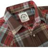 imageDubinik Flannel Shirt for Men Long Sleeve Casual Cozy Snap Button Western Plaid Shirts Soft Pure CottonPatchwork Color Plaid