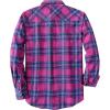 imageDubinik Flannel Shirt for Men Long Sleeve Casual Cozy Snap Button Western Plaid Shirts Soft Pure CottonRed and Blue
