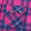 imageDubinik Flannel Shirt for Men Long Sleeve Casual Cozy Snap Button Western Plaid Shirts Soft Pure CottonRed and Blue