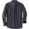 imageDubinik Chambray Shirt Men Long Sleeve Cotton Work Shirts with 2 Pockets Casual Button DownDark Gray