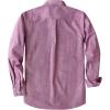 imageDubinik Chambray Shirt Men Long Sleeve Cotton Work Shirts with 2 Pockets Casual Button DownDark Pink