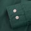 imageDubinik Chambray Shirt Men Long Sleeve Cotton Work Shirts with 2 Pockets Casual Button DownOlive Green