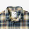 imageDubinik Flannel Shirt for Men 100 Cotton Mens Flannel Shirts Long Sleeve Plaid Soft Casual Button Down Shirt MenBeige Blue