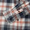 imageDubinik Flannel Shirt for Men 100 Cotton Mens Flannel Shirts Long Sleeve Plaid Soft Casual Button Down Shirt MenBlack Beige Orange