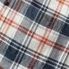 imageDubinik Flannel Shirt for Men 100 Cotton Mens Flannel Shirts Long Sleeve Plaid Soft Casual Button Down Shirt MenBlack Beige Orange