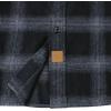 imageDubinik Flannel Shirt for Men 100 Cotton Mens Flannel Shirts Long Sleeve Plaid Soft Casual Button Down Shirt MenBlack Ombre