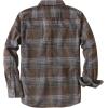 imageDubinik Flannel Shirt for Men 100 Cotton Mens Flannel Shirts Long Sleeve Plaid Soft Casual Button Down Shirt MenBrown Grey