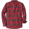 imageDubinik Flannel Shirt for Men 100 Cotton Mens Flannel Shirts Long Sleeve Plaid Soft Casual Button Down Shirt MenChristmas Red