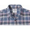imageDubinik Flannel Shirt for Men 100 Cotton Mens Flannel Shirts Long Sleeve Plaid Soft Casual Button Down Shirt MenDusty Blue Red