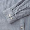 imageDubinik Flannel Shirt for Men 100 Cotton Mens Flannel Shirts Long Sleeve Plaid Soft Casual Button Down Shirt MenGrey and Blue