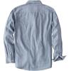 imageDubinik Flannel Shirt for Men 100 Cotton Mens Flannel Shirts Long Sleeve Plaid Soft Casual Button Down Shirt MenGrey and Blue