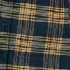 imageDubinik Flannel Shirt for Men 100 Cotton Mens Flannel Shirts Long Sleeve Plaid Soft Casual Button Down Shirt MenNavy Yellow