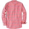 imageDubinik Flannel Shirt for Men 100 Cotton Mens Flannel Shirts Long Sleeve Plaid Soft Casual Button Down Shirt MenPink Grey