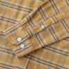 imageDubinik Flannel Shirt for Men 100 Cotton Mens Flannel Shirts Long Sleeve Plaid Soft Casual Button Down Shirt MenPlaid Mustard