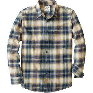 imageDubinik Flannel Shirt for Men 100 Cotton Mens Flannel Shirts Long Sleeve Plaid Soft Casual Button Down Shirt MenBeige Blue