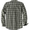imageDubinik 13oz Ultra Heavyweight Flannel Shirt for Men Long Sleeve Mens Plaid Button Down Shirts Vintage 100 CottonLight GreenGrayish White