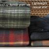 imageDubinik 13oz Ultra Heavyweight Flannel Shirt for Men Long Sleeve Mens Plaid Button Down Shirts Vintage 100 CottonLight GreenGrayish White