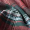 imageDubinik 13oz Ultra Heavyweight Flannel Shirt for Men Long Sleeve Mens Plaid Button Down Shirts Vintage 100 CottonRedDark Green
