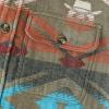 imageDubinik 13oz Ultra Heavyweight Mens Flannel Shirts Long Sleeve Casual Button Down Pocket Soft Warm Cotton ShirtAztec Khaki Orange