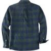 imageDubinik Mens Shacket Lightweight Jacket Cozy Warm Lined Overshirt Flannel Shirts For Men Long Sleeve Snap Casual PlaidBlueLight Green 181