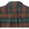 imageDubinik Mens Shacket Lightweight Jacket Cozy Warm Lined Overshirt Flannel Shirts For Men Long Sleeve Snap Casual PlaidBrownDark Green 181