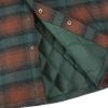 imageDubinik Mens Shacket Lightweight Jacket Cozy Warm Lined Overshirt Flannel Shirts For Men Long Sleeve Snap Casual PlaidBrownDark Green 181