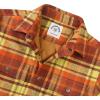 imageDubinik Mens Shacket Lightweight Jacket Cozy Warm Lined Overshirt Flannel Shirts For Men Long Sleeve Snap Casual PlaidOrangeyellow 181