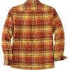 imageDubinik Mens Shacket Lightweight Jacket Cozy Warm Lined Overshirt Flannel Shirts For Men Long Sleeve Snap Casual PlaidOrangeyellow 181