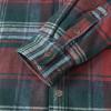 imageDubinik Mens Shacket Lightweight Jacket Cozy Warm Lined Overshirt Flannel Shirts For Men Long Sleeve Snap Casual PlaidRedDark Green 181