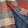 imageDubinik Mens Shacket Lightweight Jacket Cozy Warm Lined Overshirt Flannel Shirts For Men Long Sleeve Snap Casual PlaidRedYellowGray 181