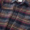 imageDubinik Mens Shacket Flannel Shirt For Men Lightweight Jacket Overshirt Warm Lined Coats Casual Plaid Long Sleeve ButtonBlack Gray and Khaki 182