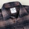 imageDubinik Mens Shacket Flannel Shirt For Men Lightweight Jacket Overshirt Warm Lined Coats Casual Plaid Long Sleeve ButtonBrown and Black 182