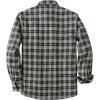 imageDubinik Mens Shacket Flannel Shirt For Men Lightweight Jacket Overshirt Warm Lined Coats Casual Plaid Long Sleeve ButtonBrown and Light Khaki 182